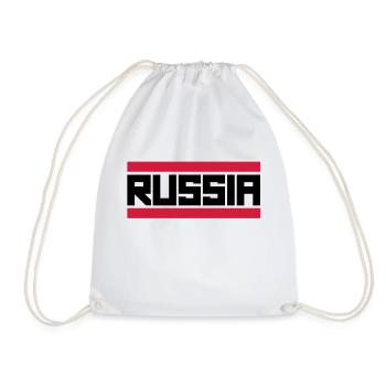 russia - Sac de sport léger - blanc - Devant