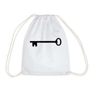 cle clef 2901 - Sac de sport léger - blanc - Devant