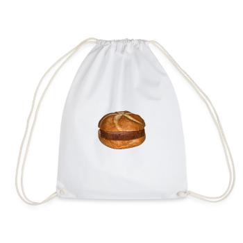 Foies de foies leberkas Masque de fromage de foie - Sac de sport léger - blanc - Devant
