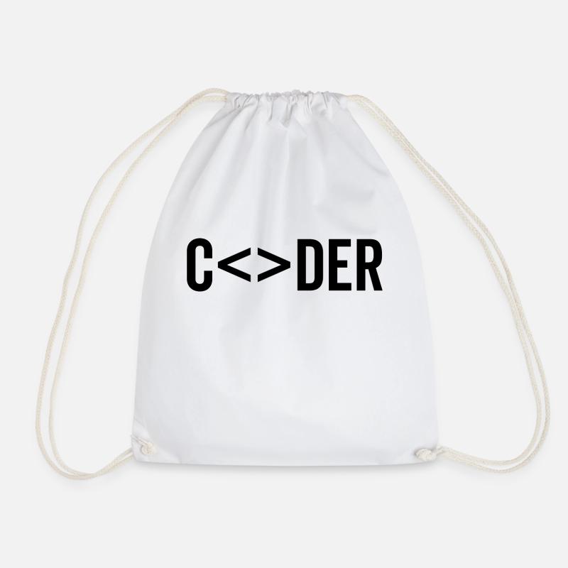 Programmierer - Turnbeutel - Weiß