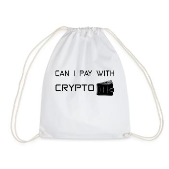 Bitcoin Trading Crypto Stocks - Sac de sport léger - blanc - Devant