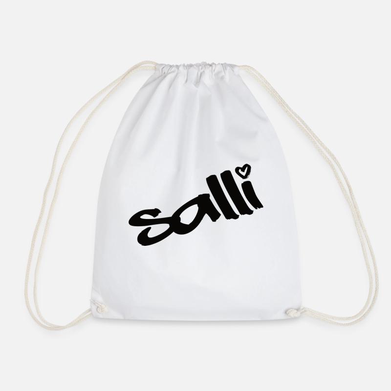 Salli Begrüßung - Turnbeutel - Weiß