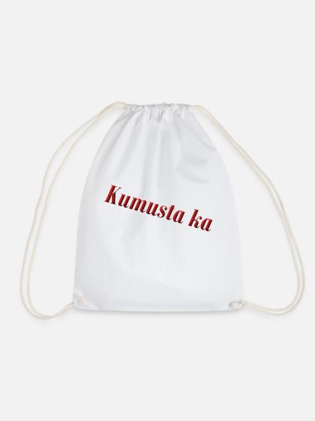 kumusta - Turnbeutel - Weiß