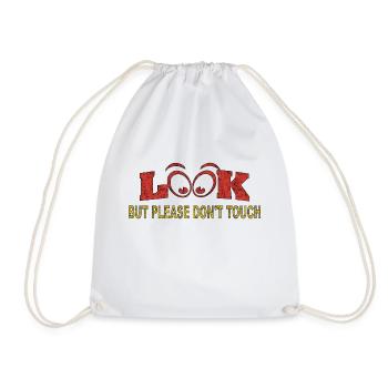 Restez fort Citation positive Mignon Amour Positivité - Sac de sport léger - blanc - Devant