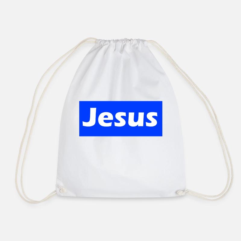 Jesus - Turnbeutel - Weiß
