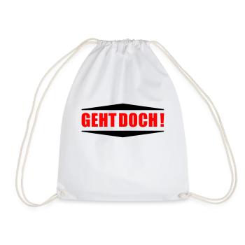 Il fonctionne! - Sac de sport léger - blanc - Devant
