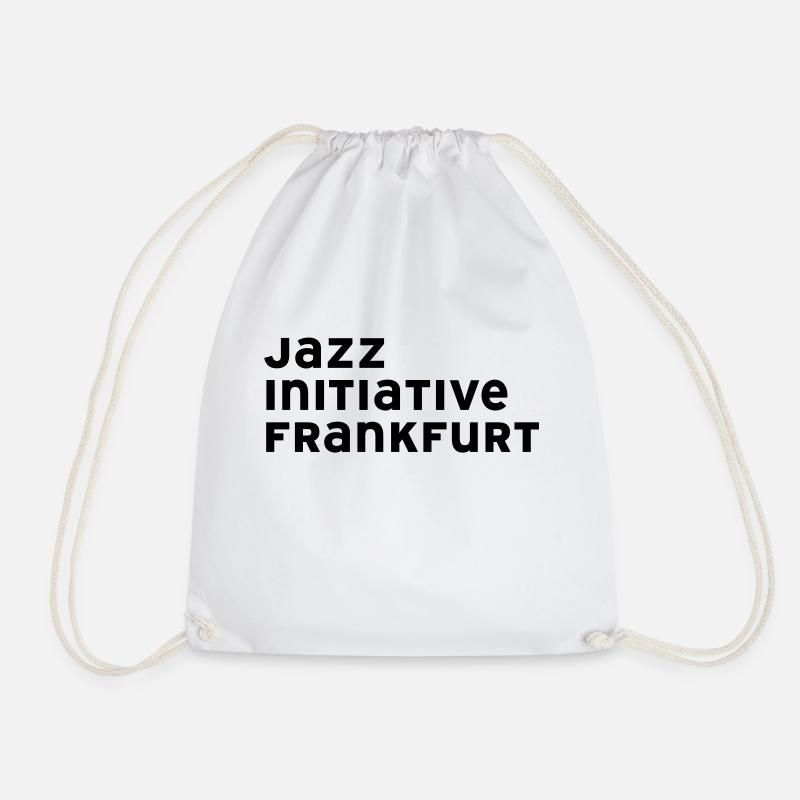 Jazzinitiative Frankfurt - Turnbeutel - Weiß