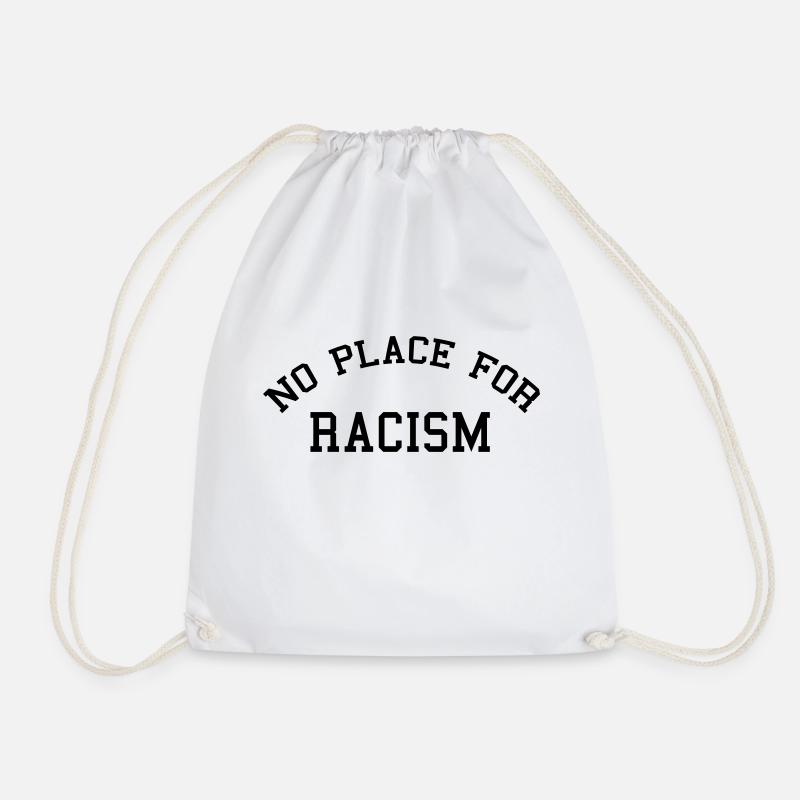 No place for racism - Sac de sport léger - blanc