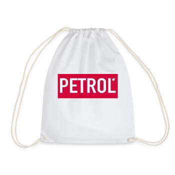 Petrol Benzin - Drawstring Bag - white - Front