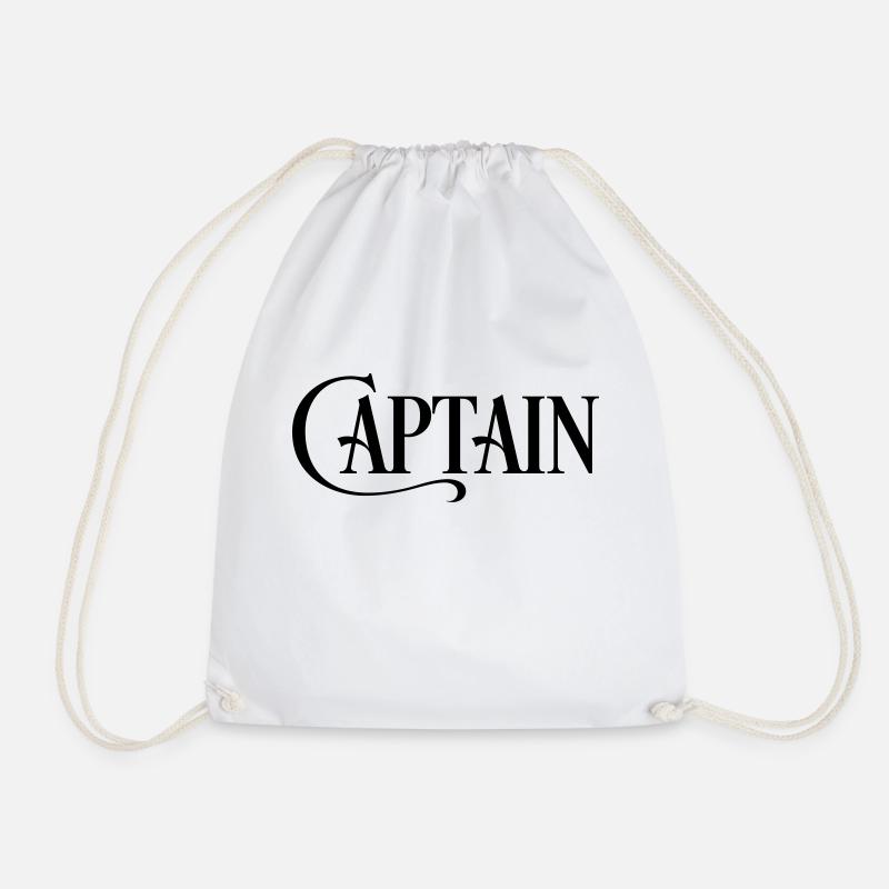 captain - Turnbeutel - Weiß