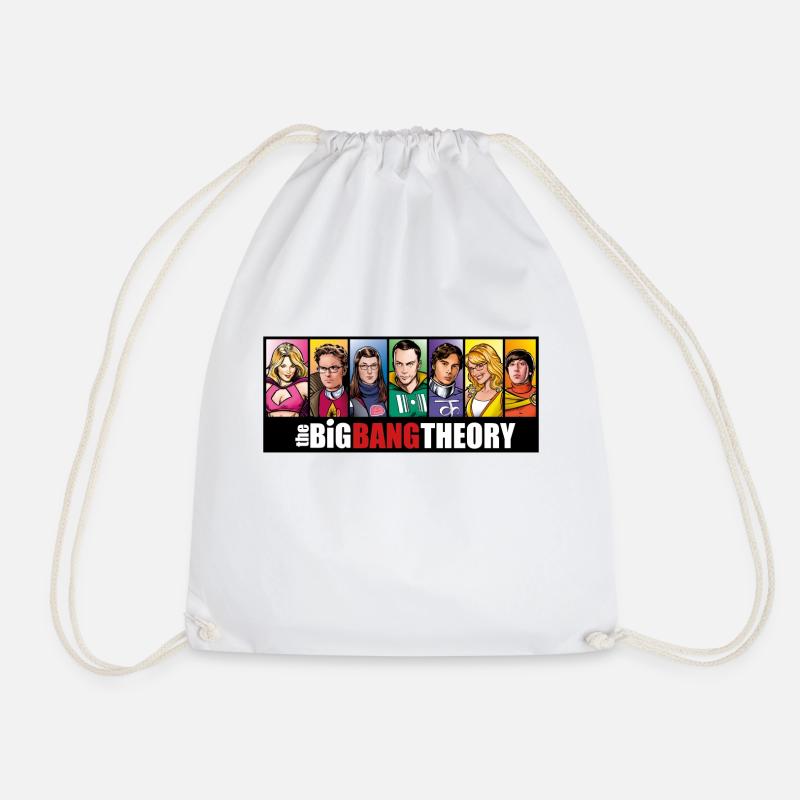The Big Bang Theory Comic - Turnbeutel - Weiß