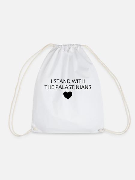 Palestine - Turnbeutel - Weiß