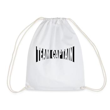 Group Team Captain - Drawstring Bag - white - Front