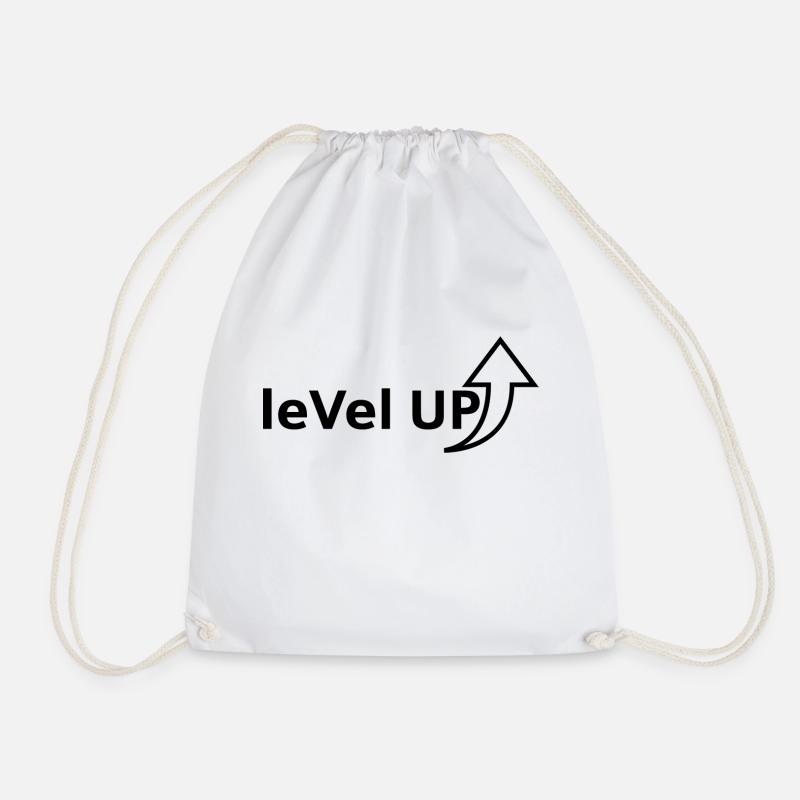 levelup - Turnbeutel - Weiß