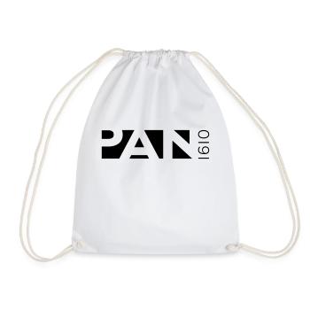 Pan1610 Logo white - Turnbeutel - Weiß - Vorne