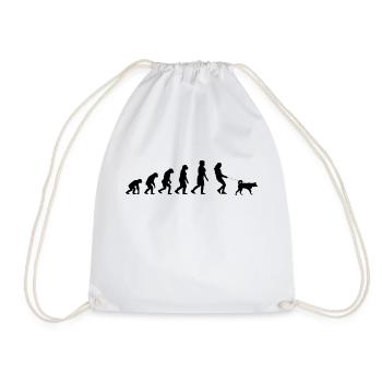 Chien Hund - Sac de sport léger - blanc - Devant