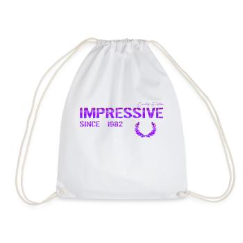 Impressive since 1982 - Drawstring Bag - white - Front