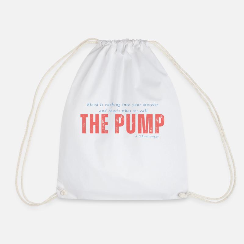 The Pump - Turnbeutel - Weiß