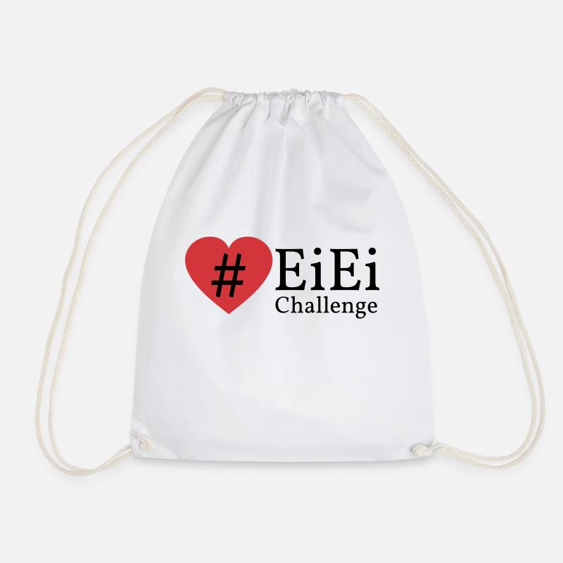#EiEi Challenge - Turnbeutel - Weiß