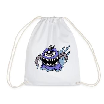 Monster - Turnbeutel - Weiß - Vorne
