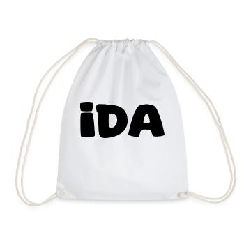 Nom - Ida - Sac de sport léger - blanc - Devant