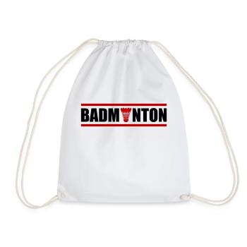 badminton - Turnbeutel - Weiß - Vorne