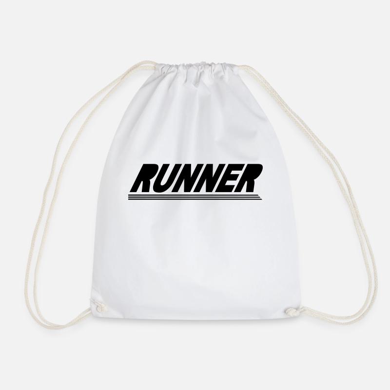 RUNNER Sports - Turnbeutel - Weiß