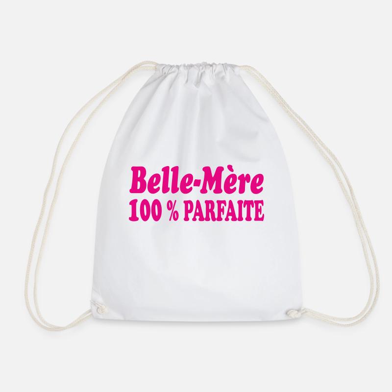 PERFECT Stepmom - Drawstring Bag - white