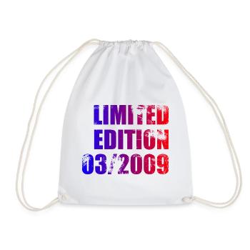 16e anniversaire Edition Limitée 03/2009 - Sac de sport léger - blanc - Devant