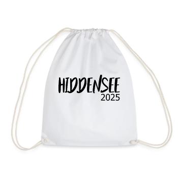 Hiddensee 2025 - Drawstring Bag - white - Front