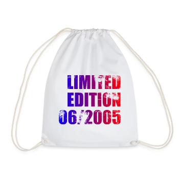 20e anniversaire Edition Limitée 06/2005 - Sac de sport léger - blanc - Devant