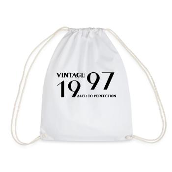 Vintage 1997 aged to perfection - Sac de sport léger - blanc - Devant