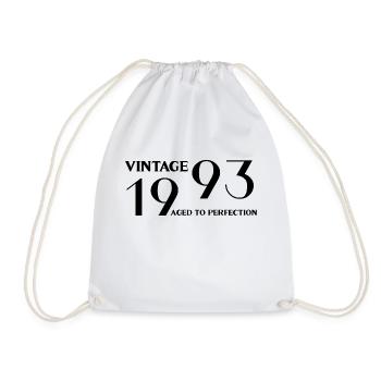 Vintage 1993 aged to perfection - Sac de sport léger - blanc - Devant