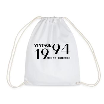 Vintage 1994 aged to perfection - Sac de sport léger - blanc - Devant