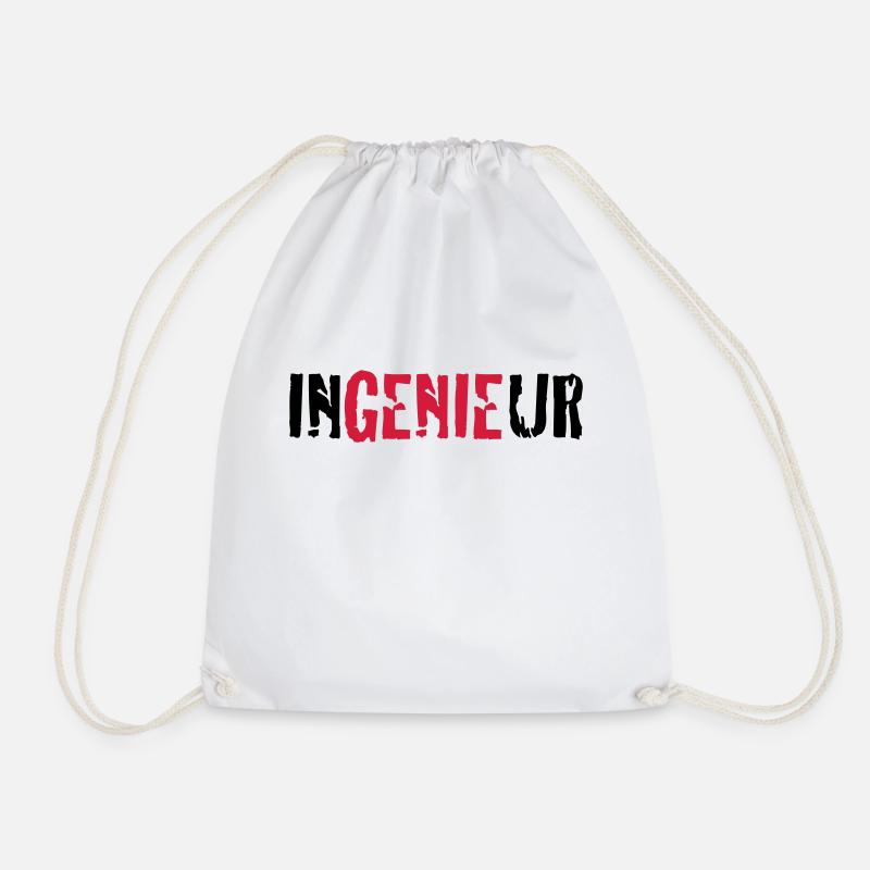 ingenieur - Turnbeutel - Weiß