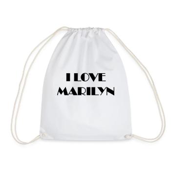 marilynbroadway - Sac de sport léger - blanc - Devant