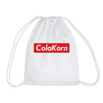 Cola Korn - Turnbeutel - Weiß - Vorne