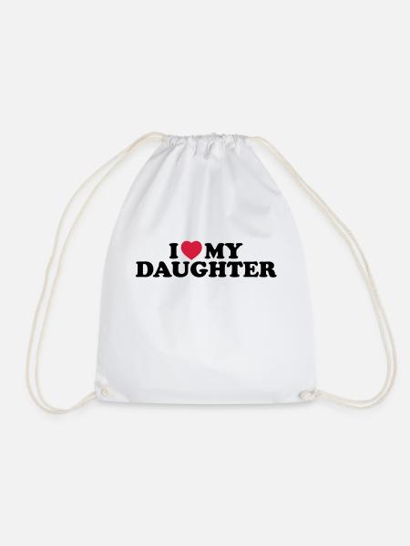 I love my daughter - Sac de sport léger - blanc
