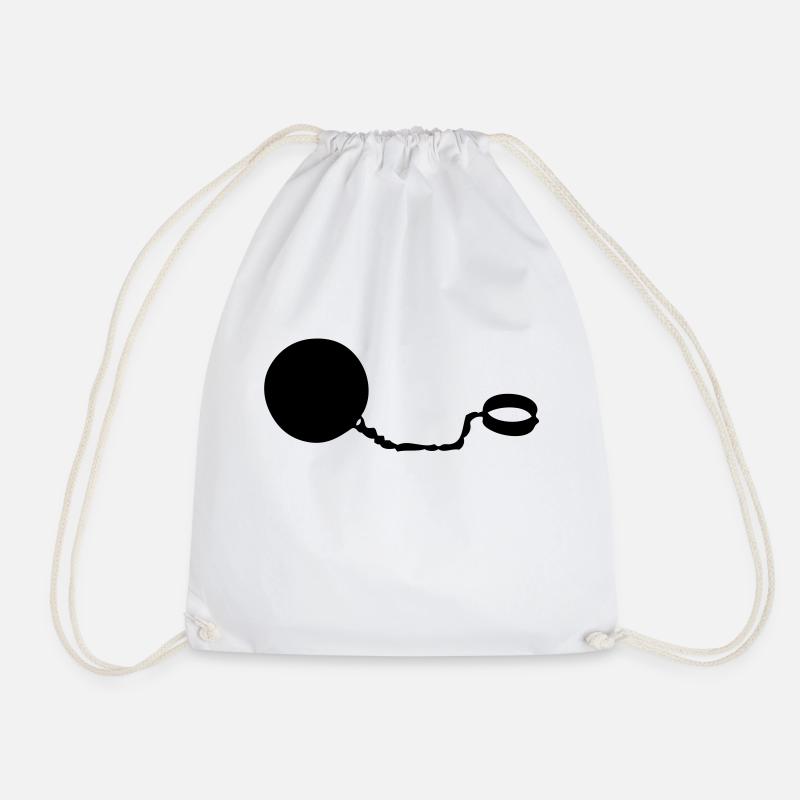 boulet chaine1 drag - Sac de sport léger - blanc