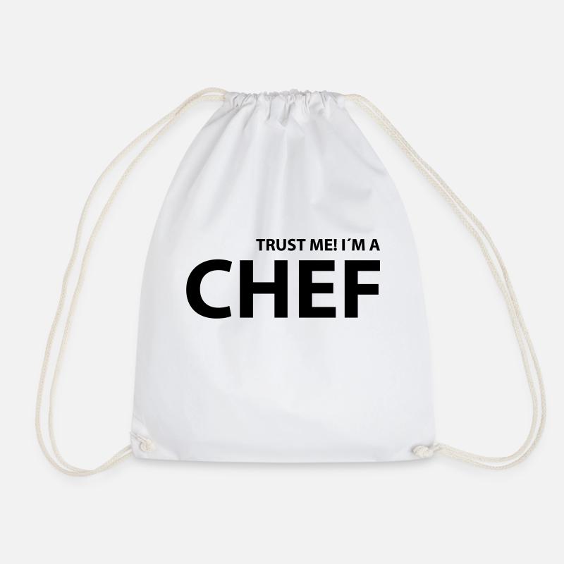 chef - Turnbeutel - Weiß