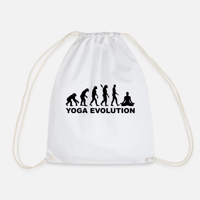 Yoga Evolution - Turnbeutel - Weiß