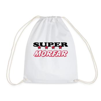Super morfar - Sac de sport léger - blanc - Devant