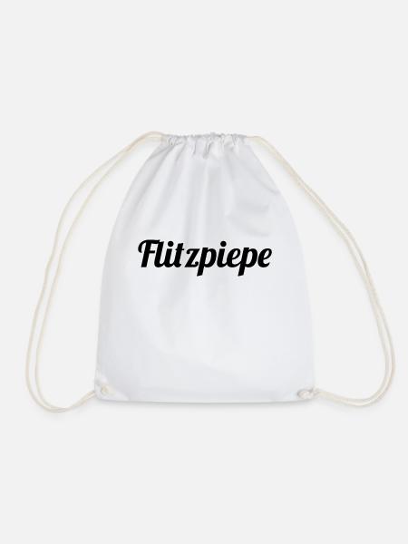 Flitzpiepe - Turnbeutel - Weiß