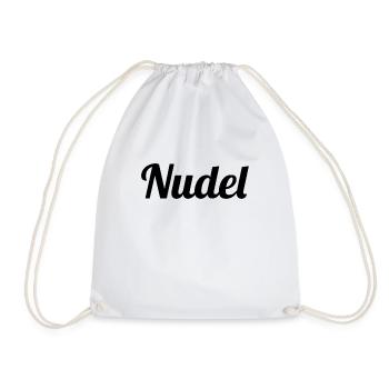 Nudel - Turnbeutel - Weiß - Vorne