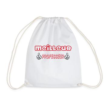 MEILLEUR PROFESSEUR - Sac de sport léger - blanc - Devant