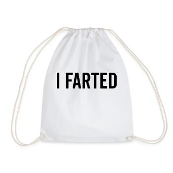 J’ai pété - Sac de sport léger - blanc - Devant