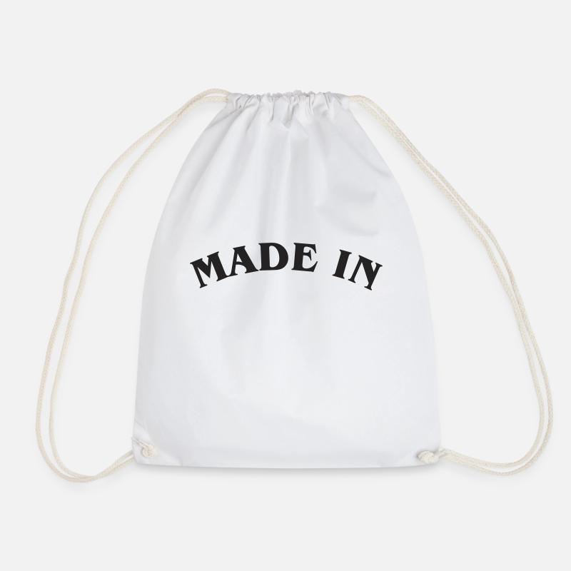 made in - Turnbeutel - Weiß