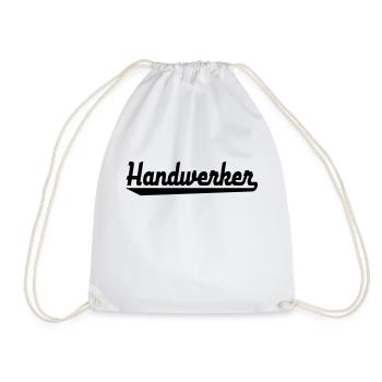 Handwerker - Turnbeutel - Weiß - Vorne