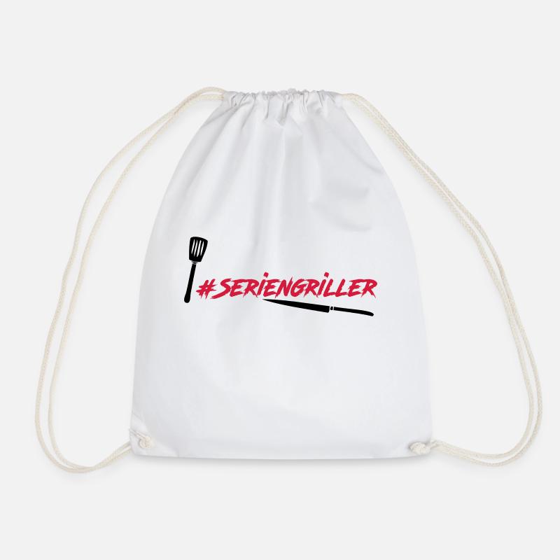 Seriengriller - Turnbeutel - Weiß