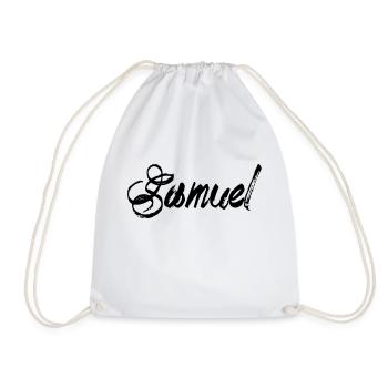 Samuel - Turnbeutel - Weiß - Vorne